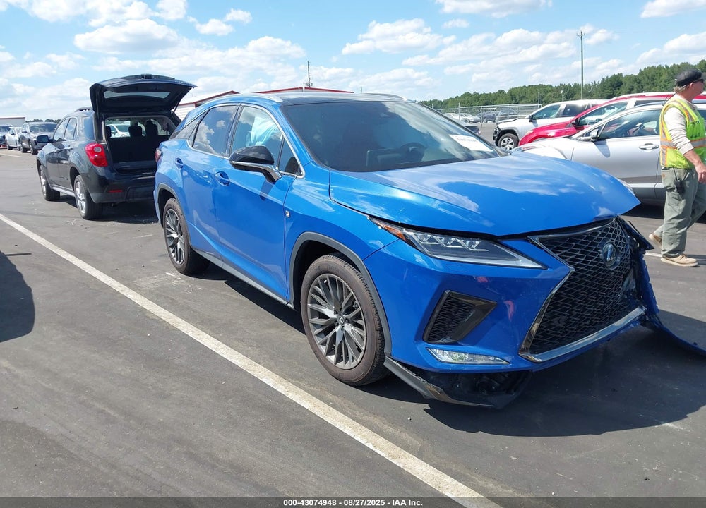 2022 LEXUS RX 350 F SPORT HANDLING VIN: 2T2YZMDA2NC348569