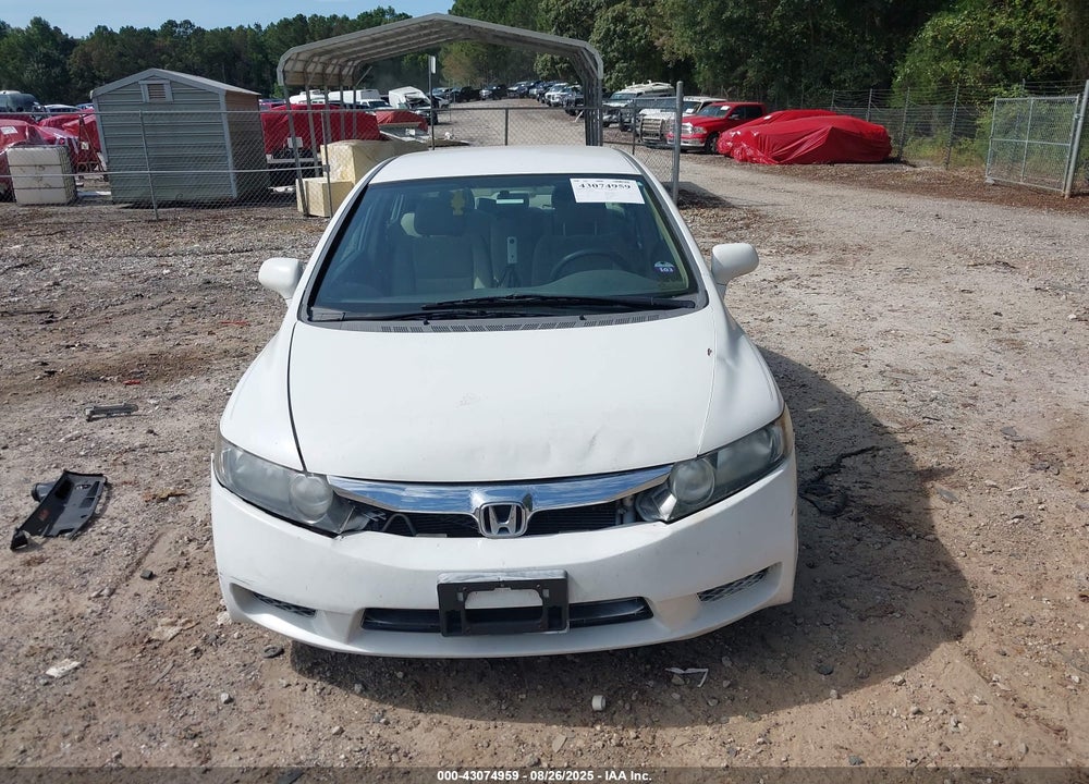 2009 HONDA CIVIC LX VIN: 2HGFA16559H300725
