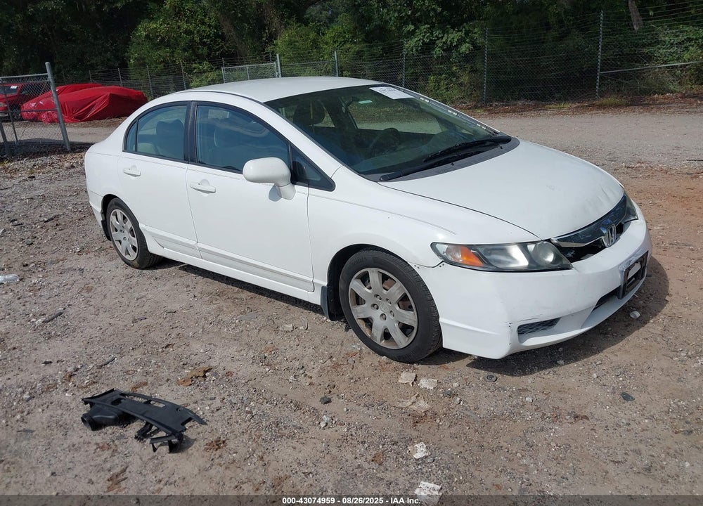 2009 HONDA CIVIC LX VIN: 2HGFA16559H300725