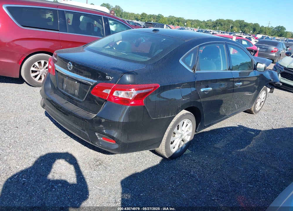 2019 NISSAN SENTRA SV VIN: 3N1AB7AP0KY295082
