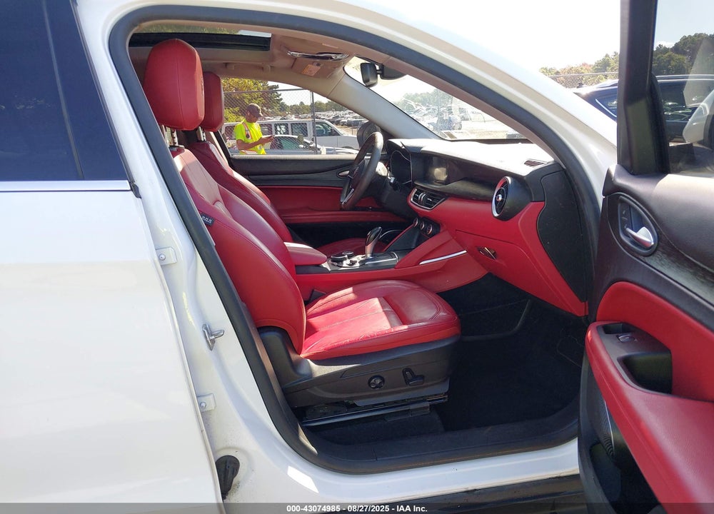 2018 ALFA ROMEO STELVIO VIN: ZASFAKAN1J7C28750