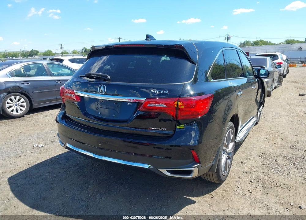2018 ACURA MDX TECHNOLOGY PACKAGE   WATCH PLUS PKG VIN: 5J8YD4H55JL027503