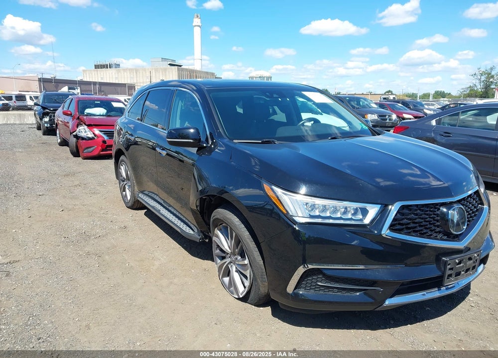2018 ACURA MDX TECHNOLOGY PACKAGE   WATCH PLUS PKG VIN: 5J8YD4H55JL027503