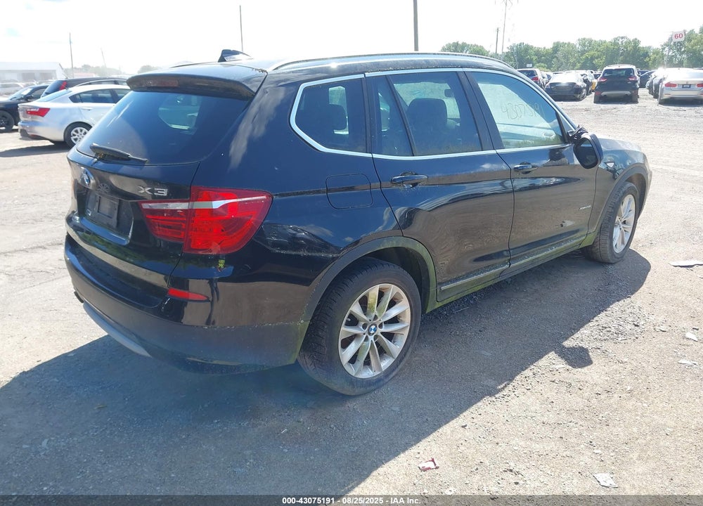 2013 BMW X3 XDRIVE28I VIN: 5UXWX9C55D0A16655