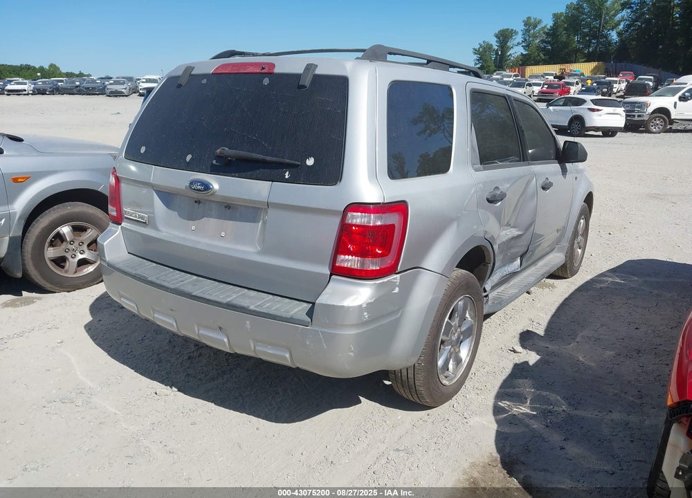 2008 FORD ESCAPE XLT VIN: 1FMCU03188KB10263