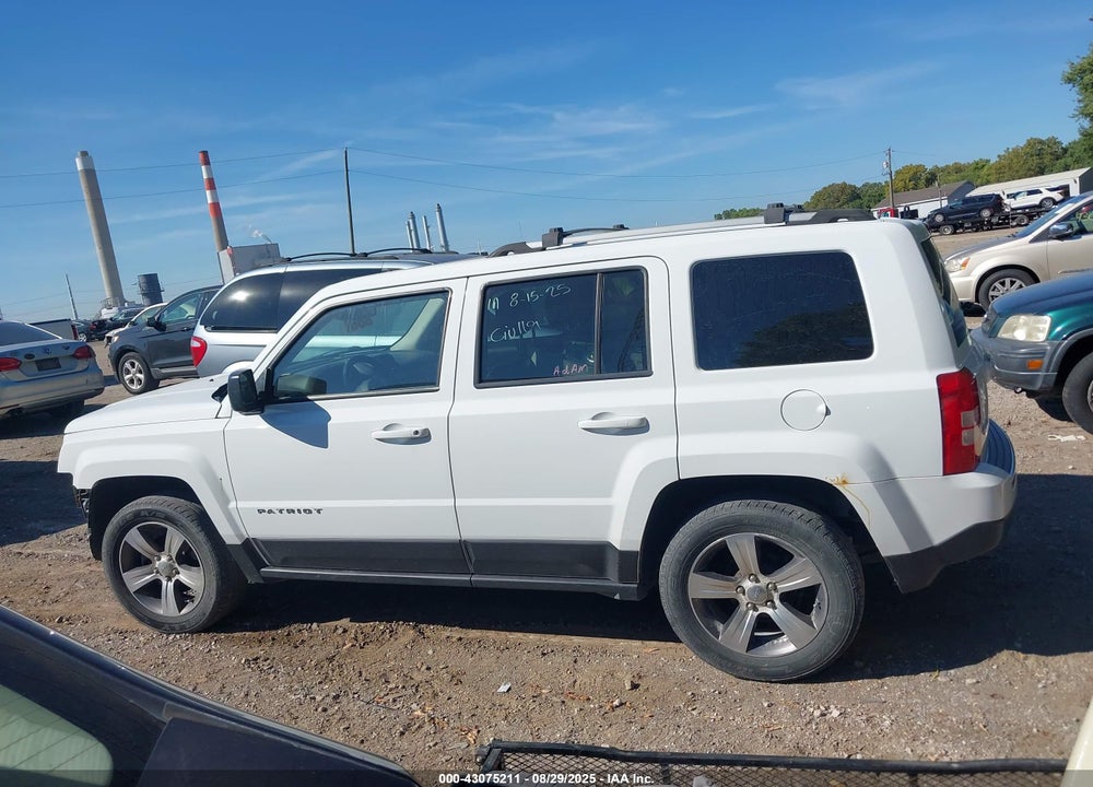 2017 JEEP PATRIOT VIN: 1C4NJRFB2HD164614