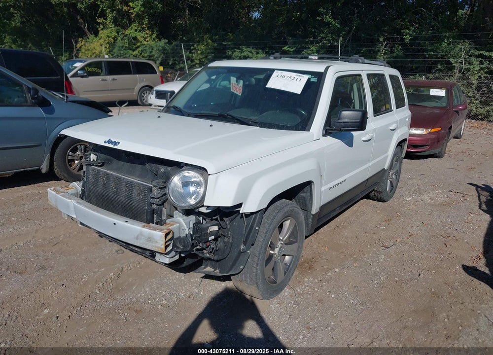 2017 JEEP PATRIOT VIN: 1C4NJRFB2HD164614
