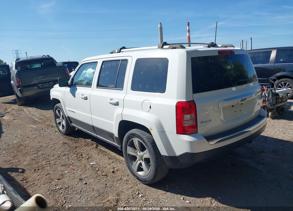 2017 JEEP PATRIOT VIN: 1C4NJRFB2HD164614