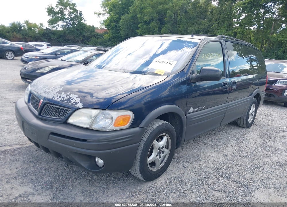 2001 PONTIAC MONTANA M16 W/1SE PKG. VIN: 1GMDX03E41D118644