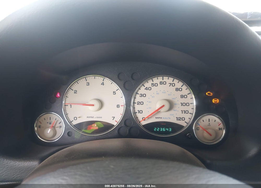 2002 JEEP LIBERTY LIMITED EDITION VIN: 1J8GL58K72W346273