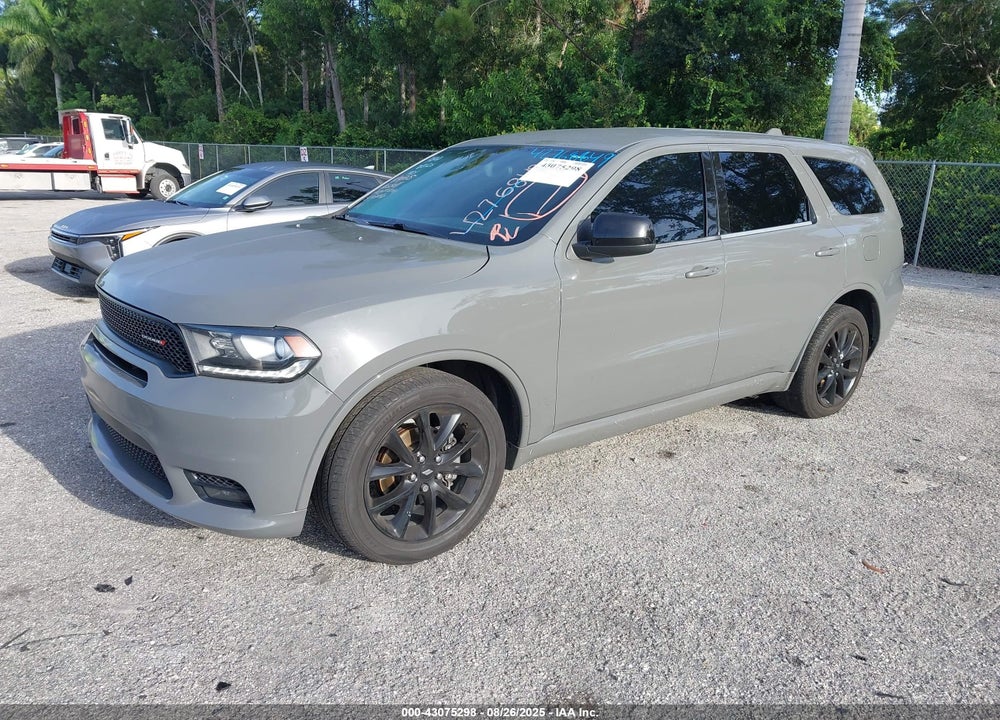2019 DODGE DURANGO VIN: 1C4RDHDG8KC647538