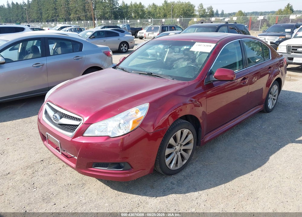 2010 SUBARU LEGACY VIN: 4S3BMBK67A3217121