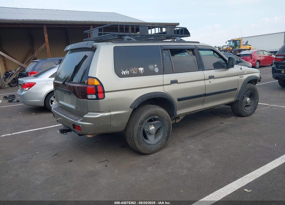 2000 MITSUBISHI MONTERO SPORT LS/XLS VIN: JA4MT31H6YP815282