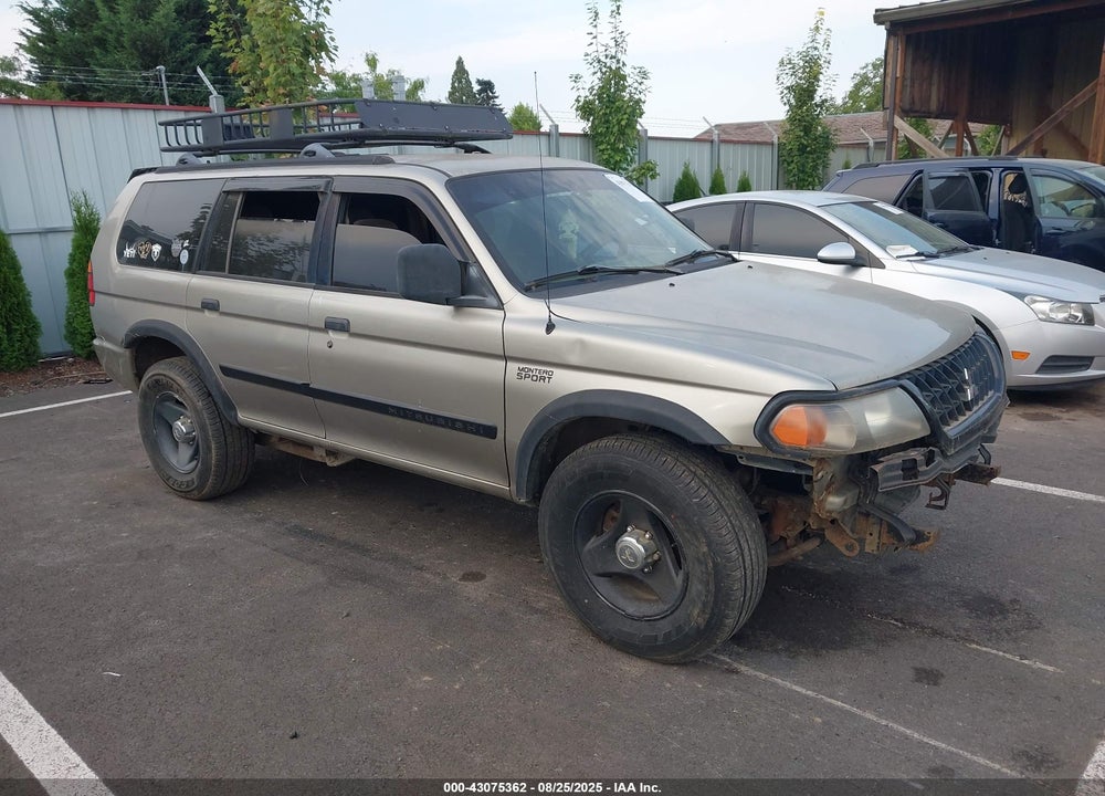 2000 MITSUBISHI MONTERO SPORT LS/XLS VIN: JA4MT31H6YP815282