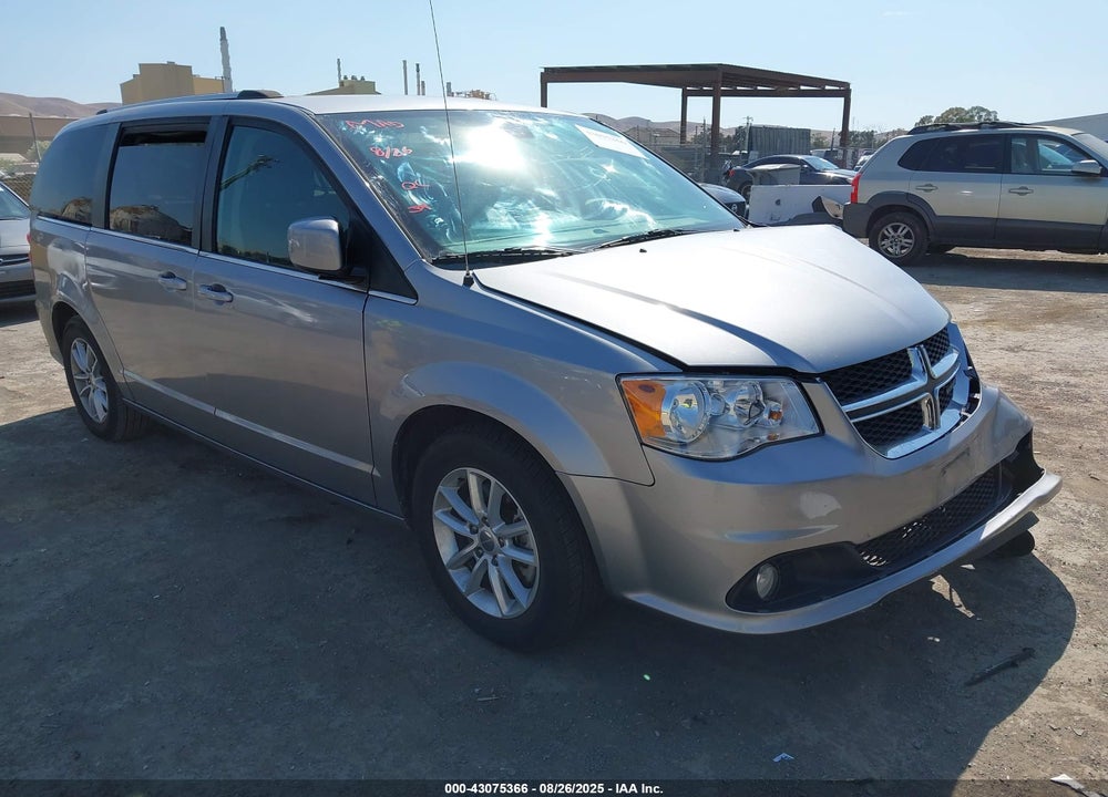 2019 DODGE GRAND CARAVAN SXT VIN: 2C4RDGCG3KR635316