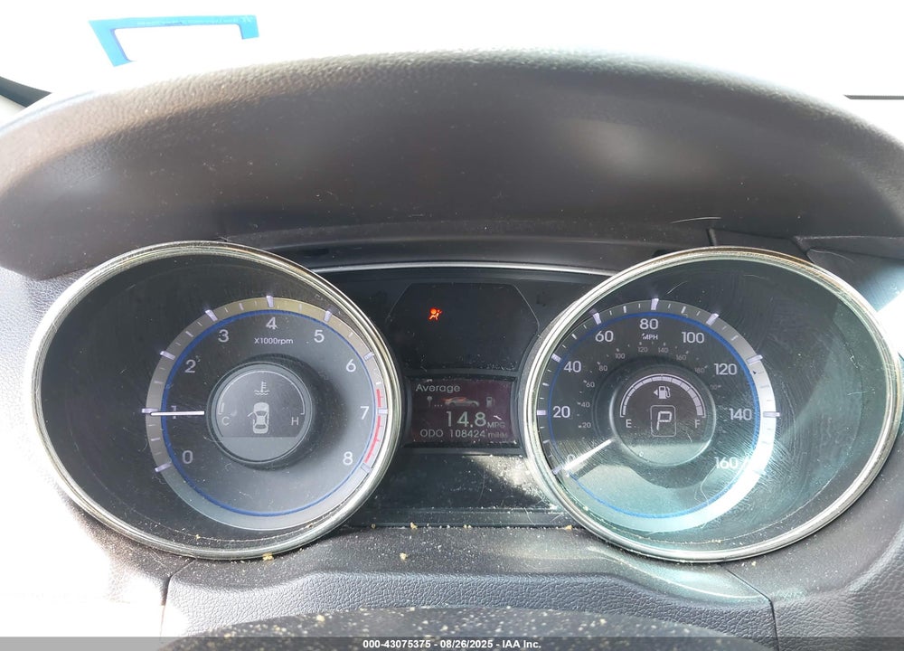 2011 HYUNDAI SONATA GLS VIN: 5NPEB4AC0BH250490