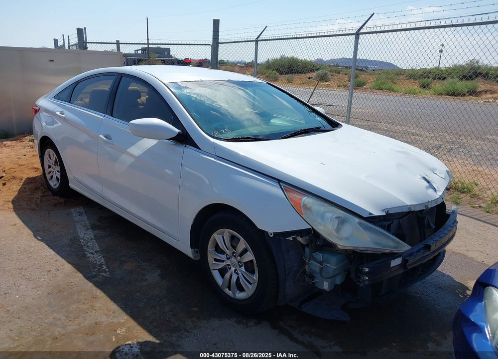 2011 HYUNDAI SONATA GLS VIN: 5NPEB4AC0BH250490