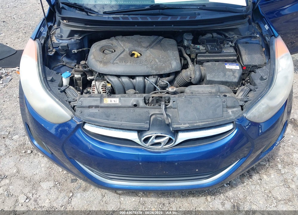2013 HYUNDAI ELANTRA GLS VIN: KMHDH4AE6DU838927