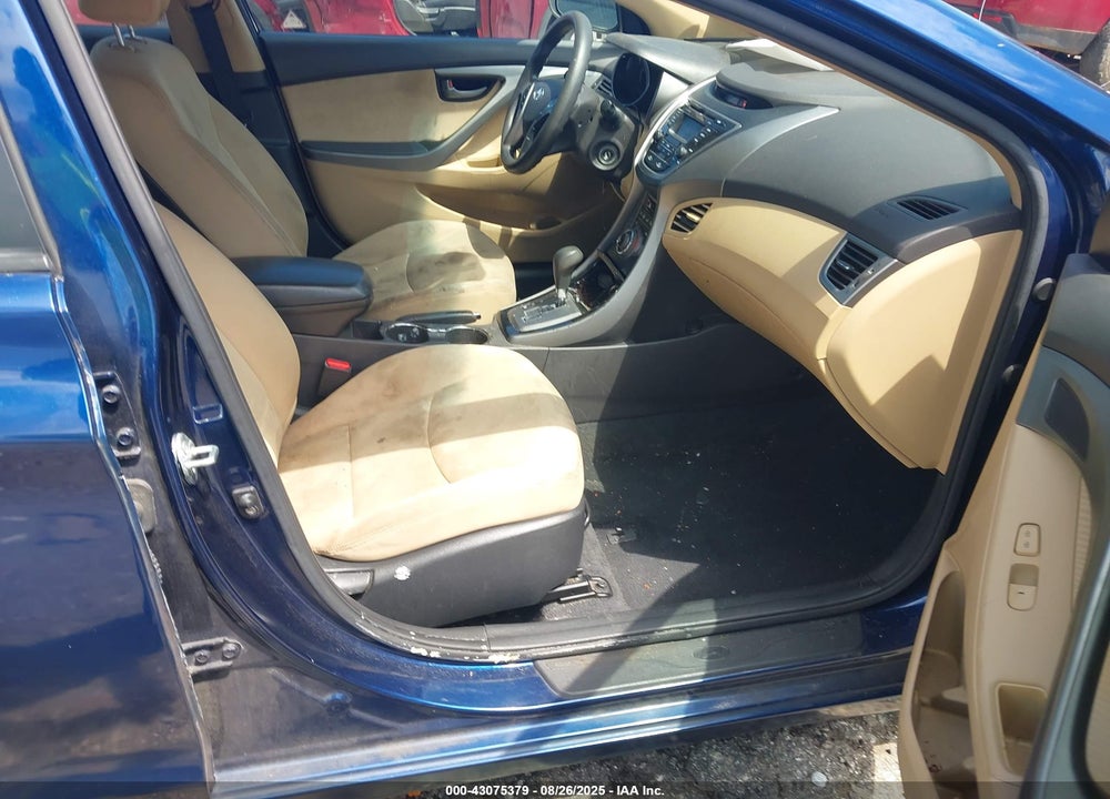 2013 HYUNDAI ELANTRA GLS VIN: KMHDH4AE6DU838927