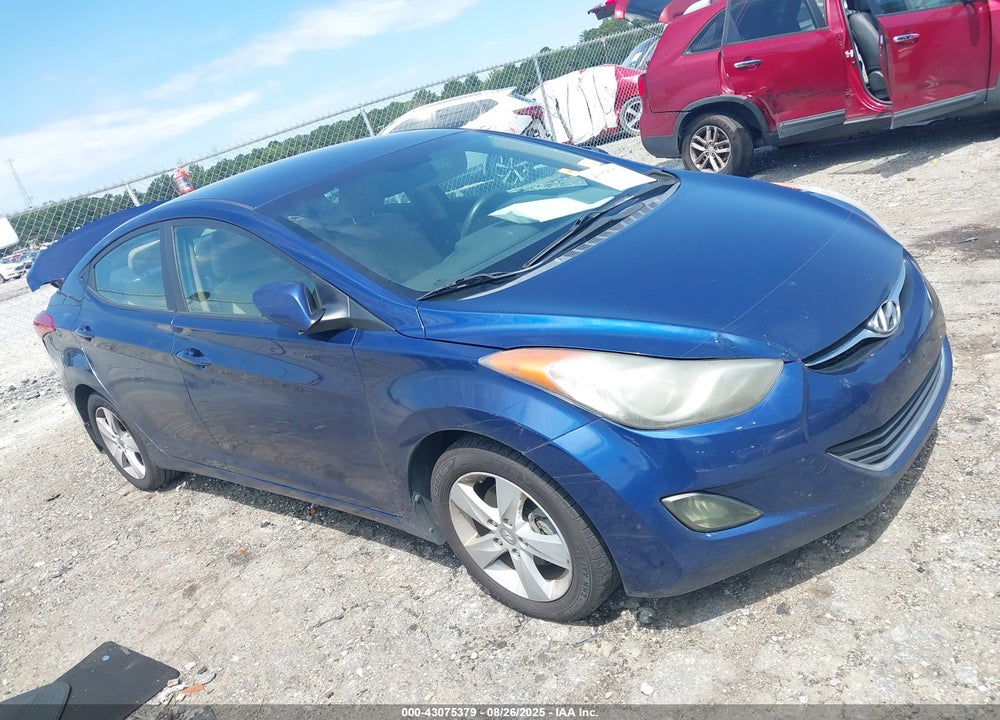 2013 HYUNDAI ELANTRA GLS VIN: KMHDH4AE6DU838927