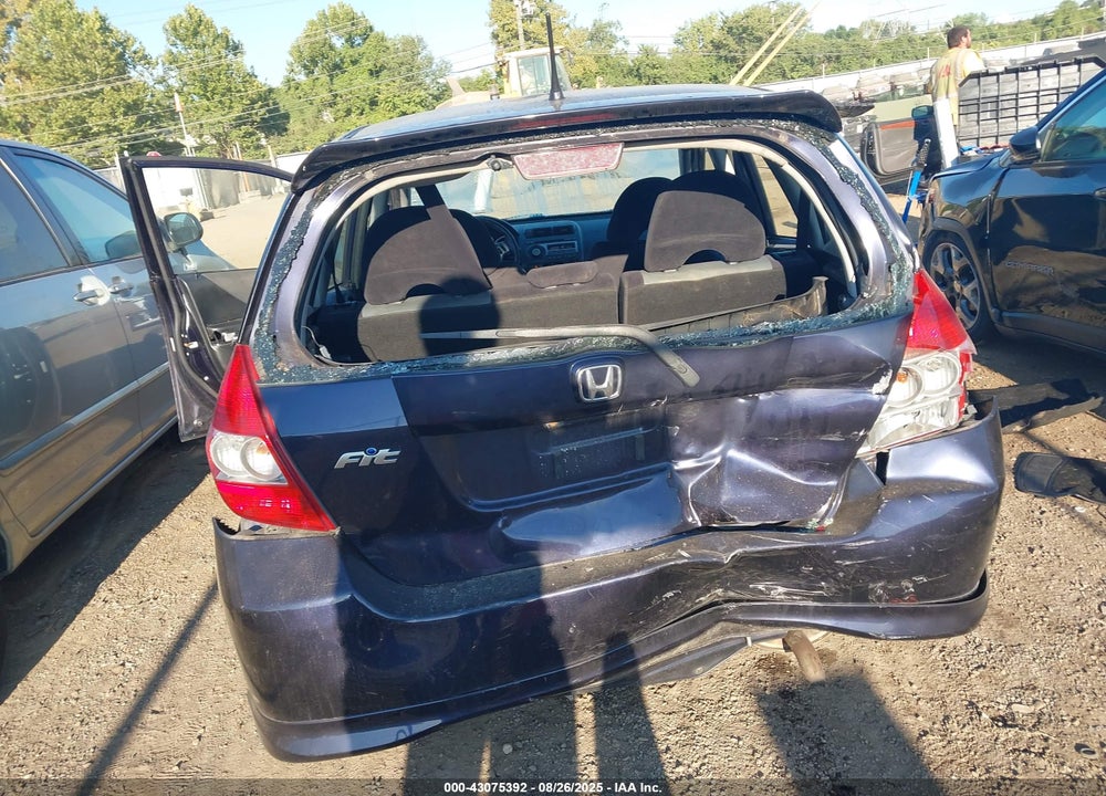 2008 HONDA FIT SPORT VIN: JHMGD38658S058407