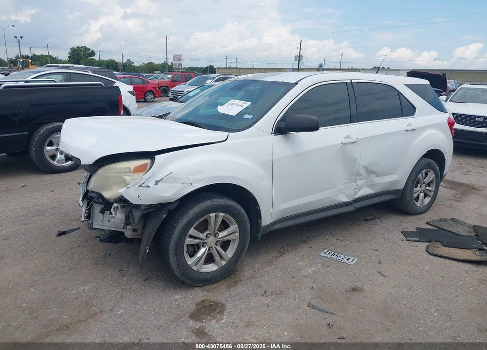 2012 CHEVROLET EQUINOX VIN: 2GNALBEK4C6323066