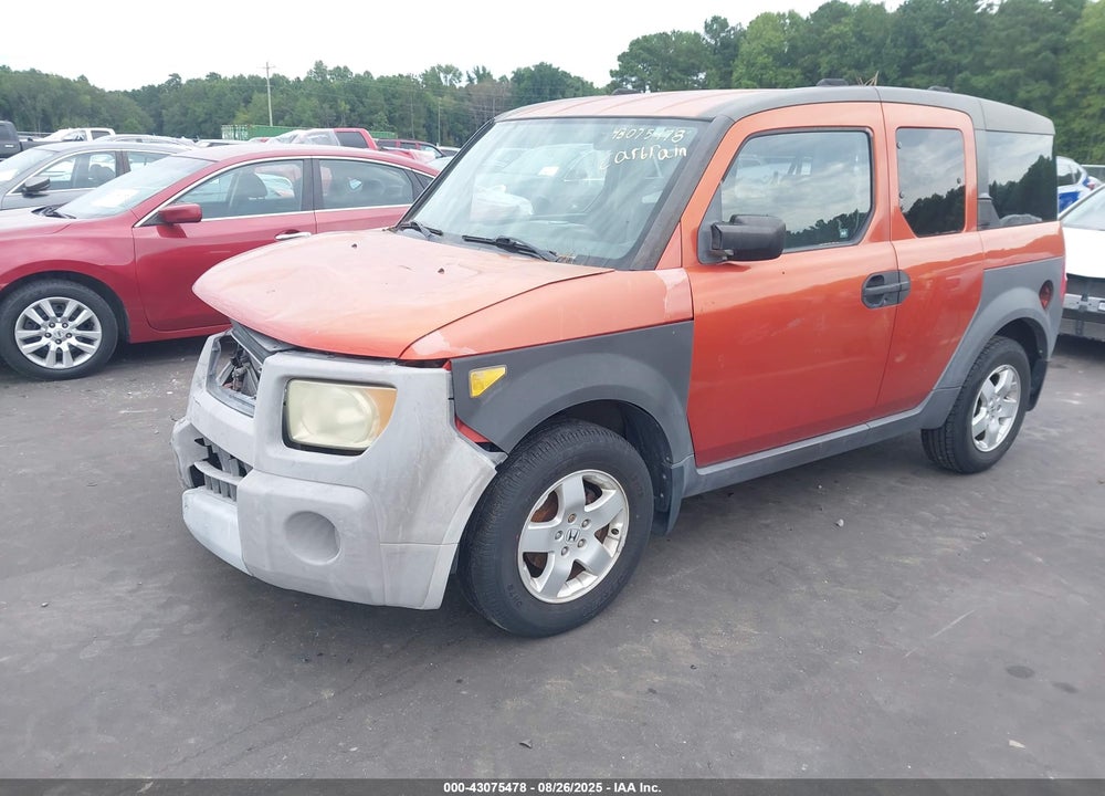 2004 HONDA ELEMENT EX VIN: 5J6YH28594L004215