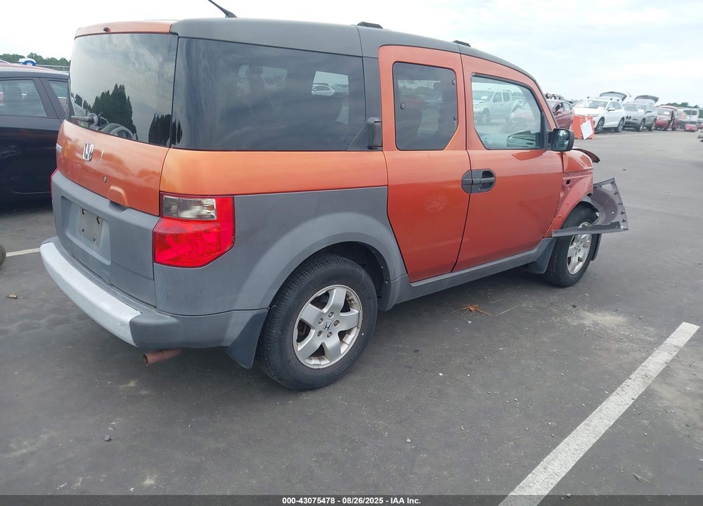 2004 HONDA ELEMENT EX VIN: 5J6YH28594L004215