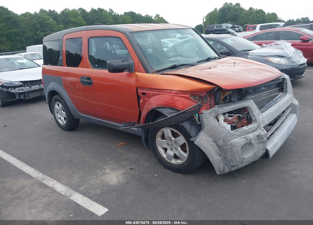2004 HONDA ELEMENT EX VIN: 5J6YH28594L004215