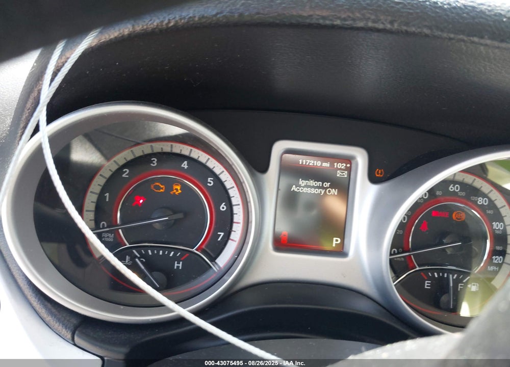 2019 DODGE JOURNEY VIN: 3C4PDCBB1KT821357