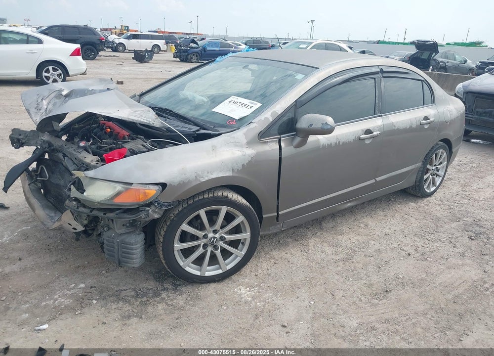 2008 HONDA CIVIC VIN: 2HGFA16558H516038