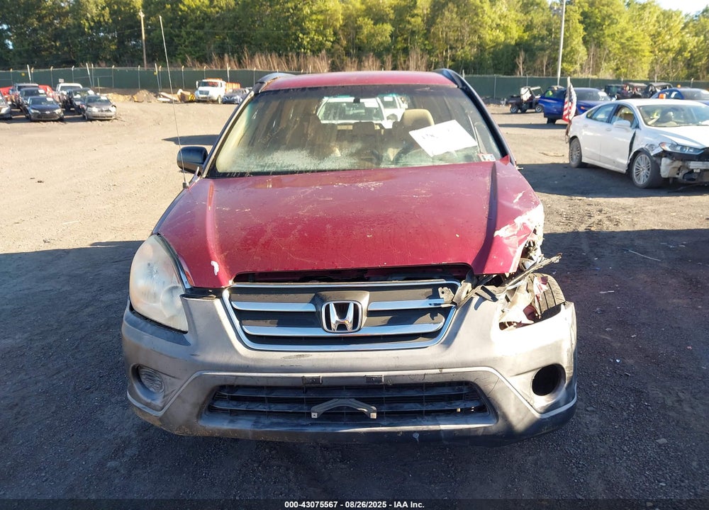 2005 HONDA CR-V LX VIN: JHLRD78505C052550