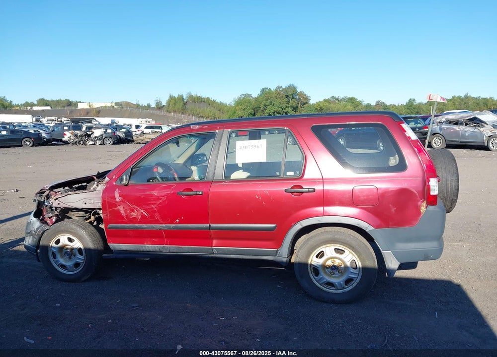 2005 HONDA CR-V LX VIN: JHLRD78505C052550