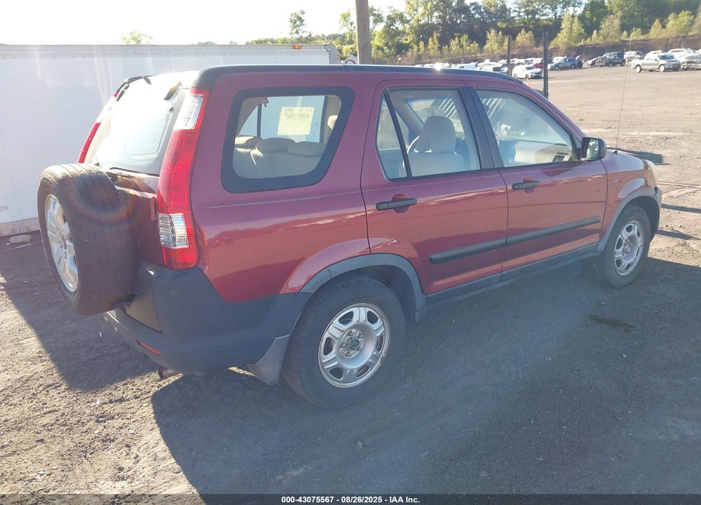 2005 HONDA CR-V LX VIN: JHLRD78505C052550