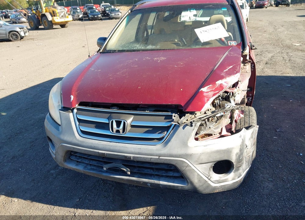 2005 HONDA CR-V LX VIN: JHLRD78505C052550