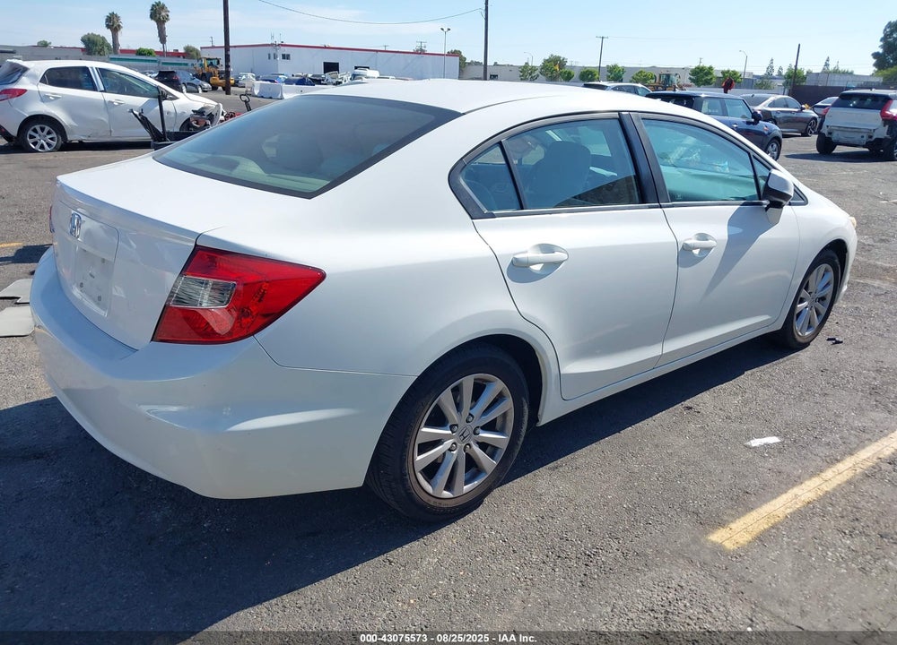 2012 HONDA CIVIC VIN: 19XFB2F88CE382481
