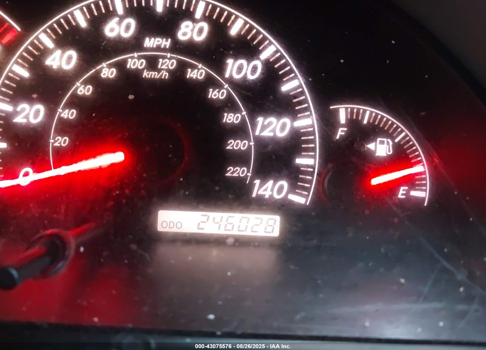 2005 TOYOTA CAMRY LE/XLE/SE VIN: 4T1BE32K75U524848
