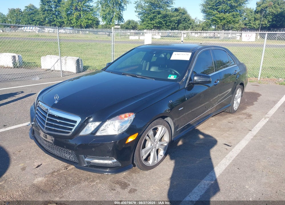 2012 MERCEDES-BENZ E-CLASS VIN: WDDHF8JB5CA650527