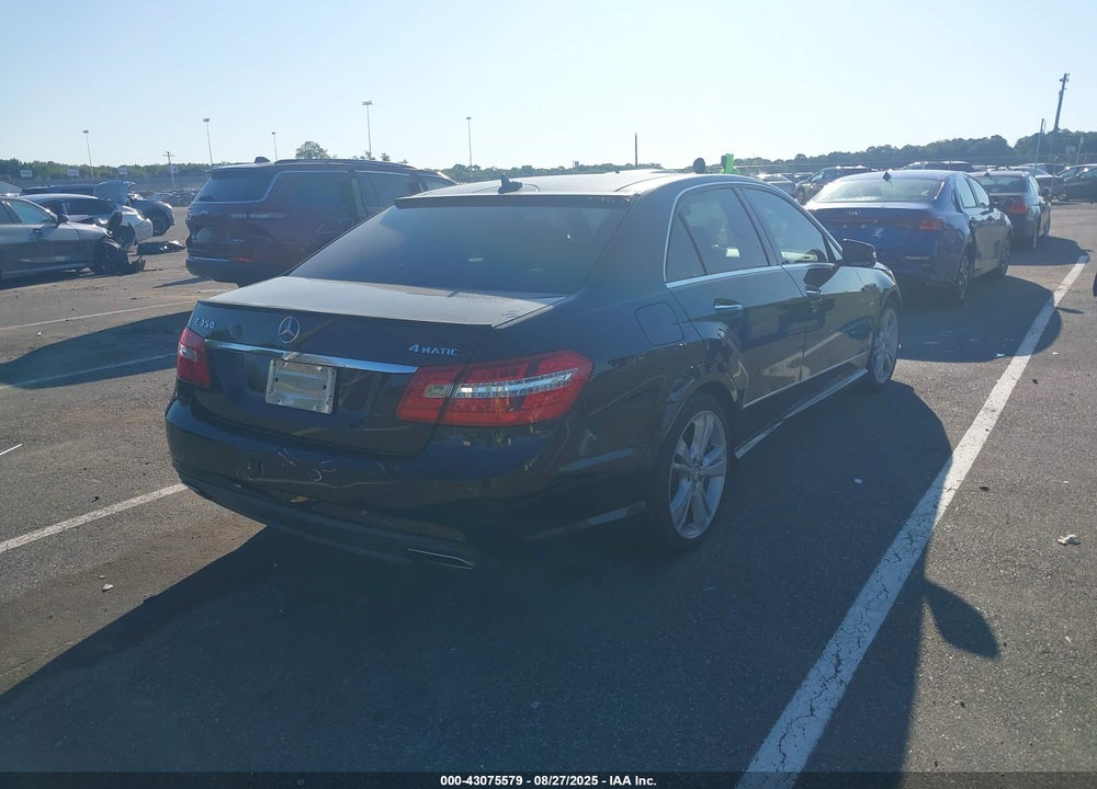 2012 MERCEDES-BENZ E-CLASS VIN: WDDHF8JB5CA650527