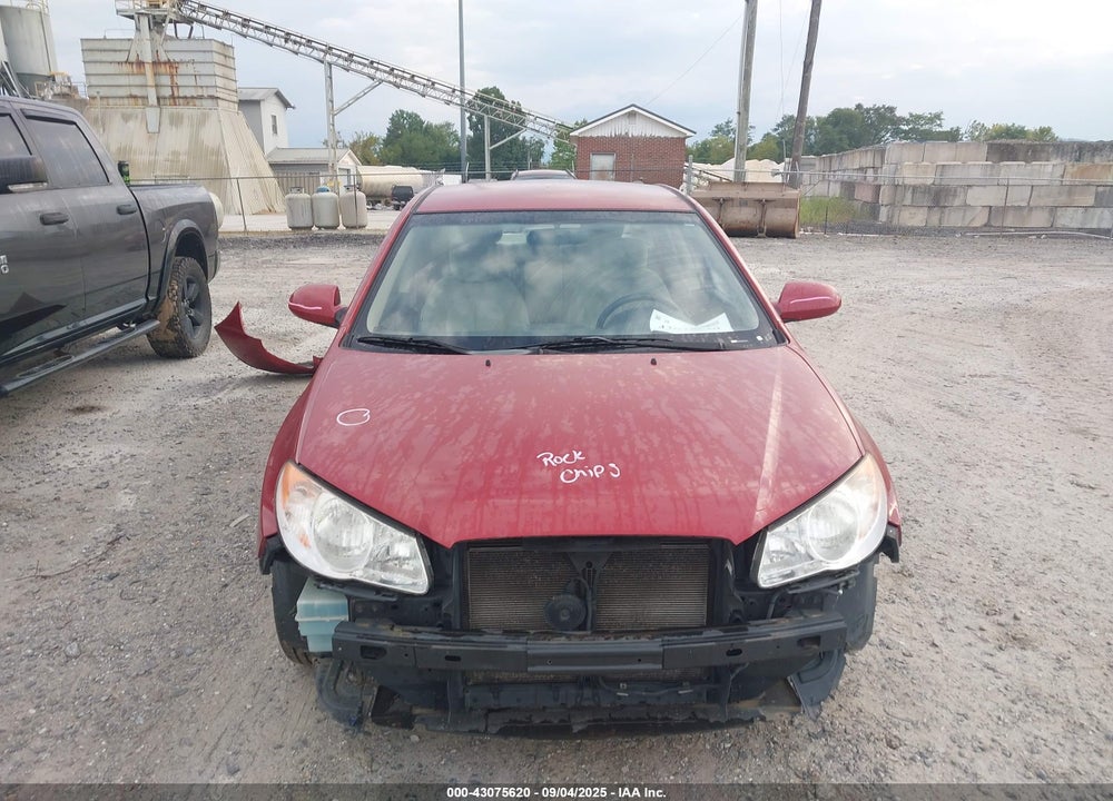 2008 HYUNDAI ELANTRA GLS/SE VIN: KMHDU46D78U454172
