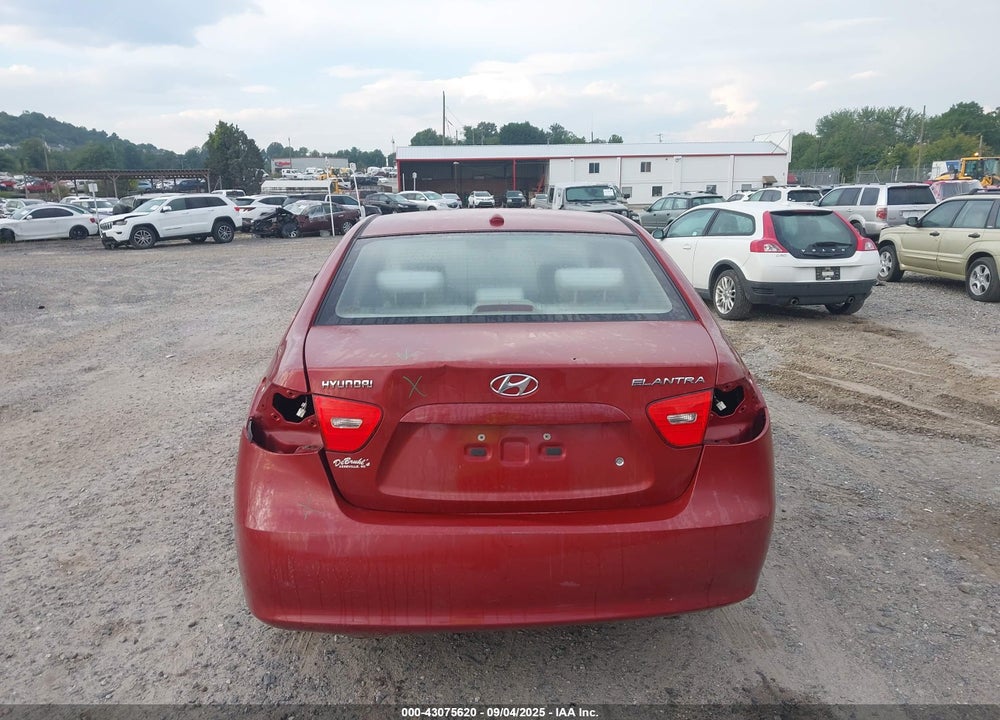 2008 HYUNDAI ELANTRA GLS/SE VIN: KMHDU46D78U454172