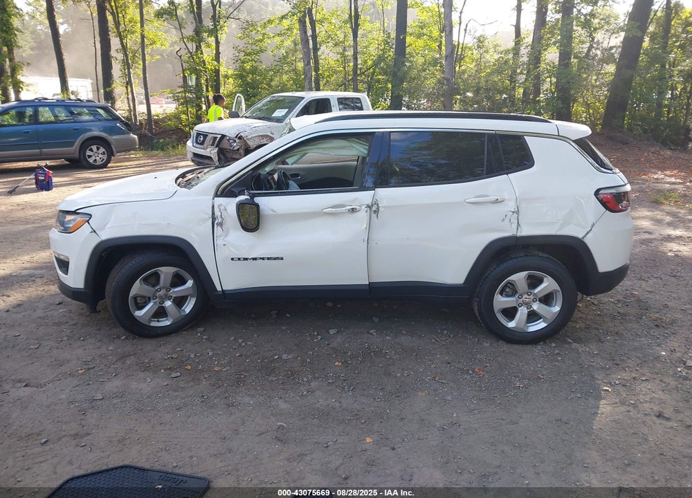 2021 JEEP COMPASS VIN: 3C4NJCBB7MT502287