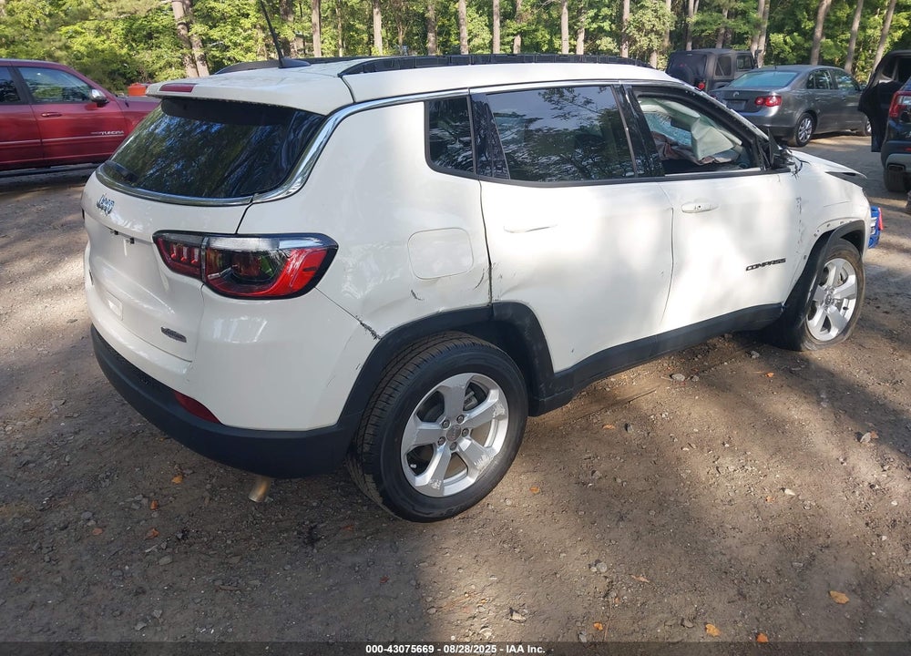 2021 JEEP COMPASS VIN: 3C4NJCBB7MT502287