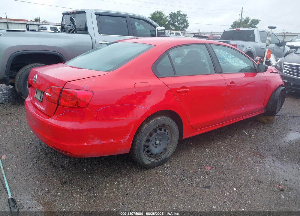 2012 VOLKSWAGEN JETTA VIN: 3VW2K7AJ1CM396523