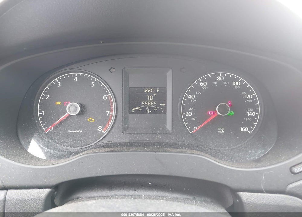 2012 VOLKSWAGEN JETTA VIN: 3VW2K7AJ1CM396523