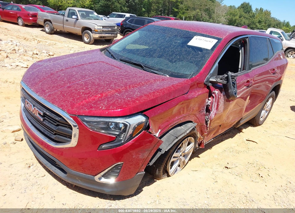 2019 GMC TERRAIN SLE VIN: 3GKALMEV7KL146252