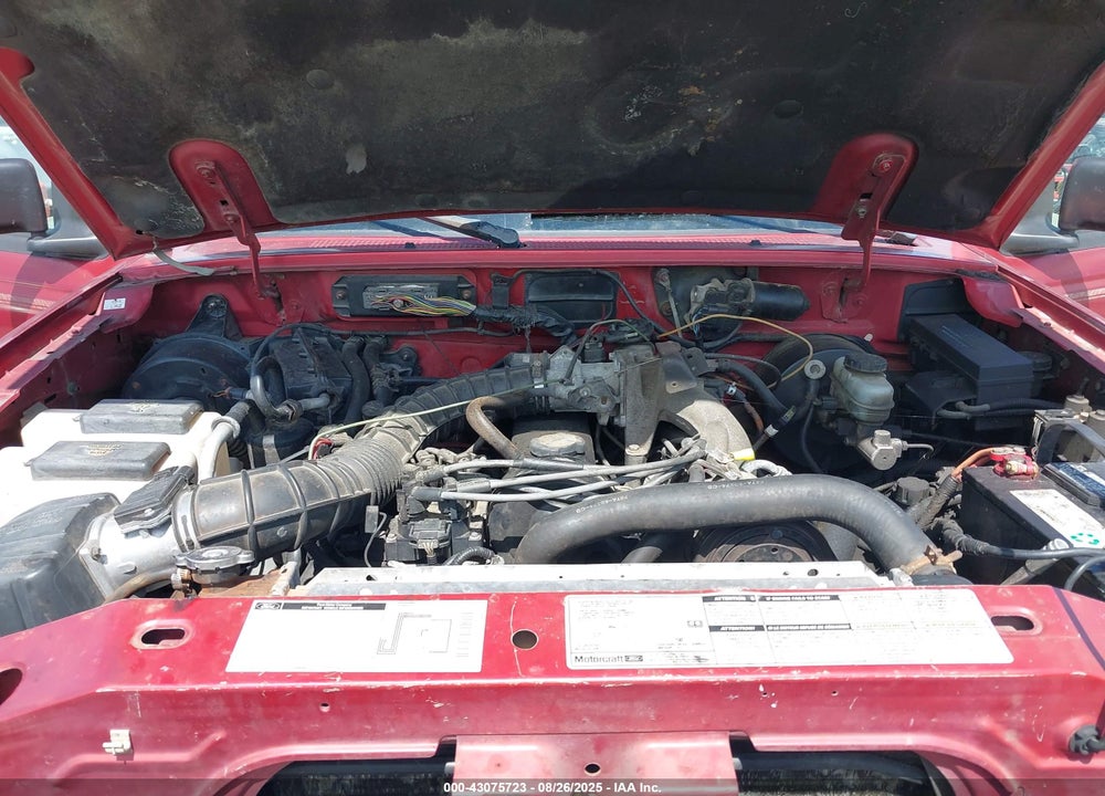 1998 FORD RANGER XL/XLT VIN: 1FTYR14C5WTA60625