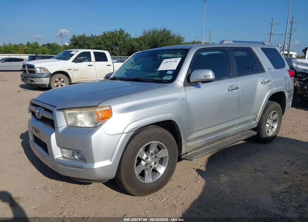 2011 TOYOTA 4RUNNER SR5 V6 VIN: JTEZU5JR5B5025936