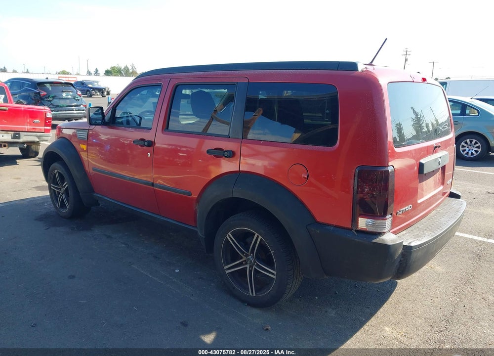 2007 DODGE NITRO SXT VIN: 1D8GU28K07W619873