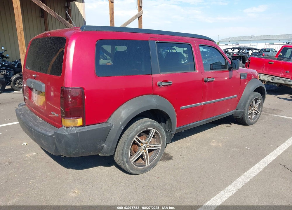 2007 DODGE NITRO SXT VIN: 1D8GU28K07W619873